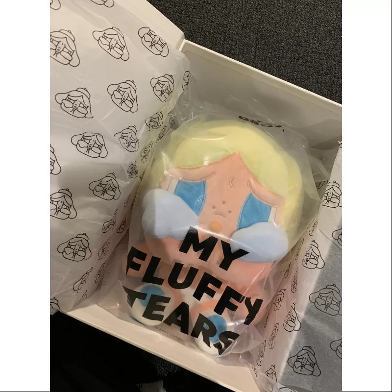 Crybaby The Fluffy Tear Blonde Ver. Plüschpuppe 2024 Thailand Limitierte Auflage