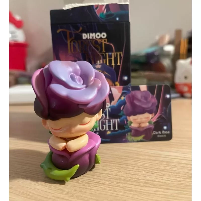DIMOO Forest Night Serie Dark Rose