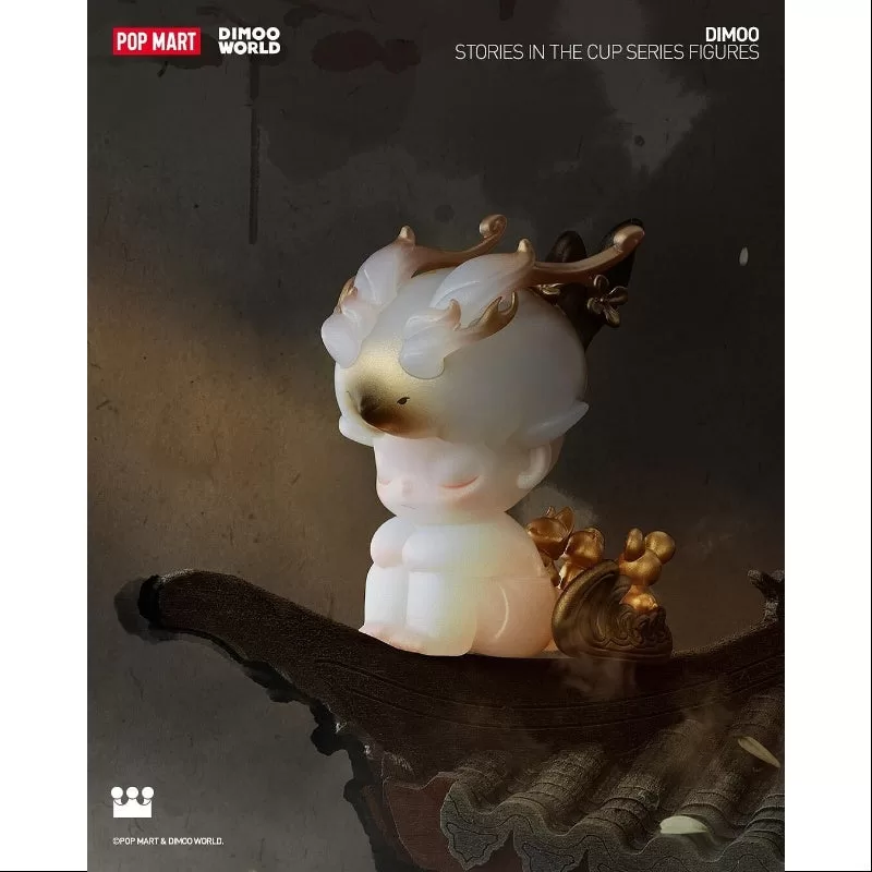 DIMOO Geschichten in der Cup-Serie Rooftop Guardian Creatures