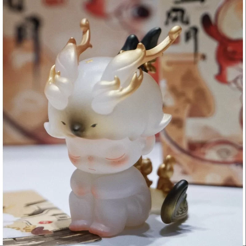 DIMOO Geschichten in der Cup-Serie Rooftop Guardian Creatures