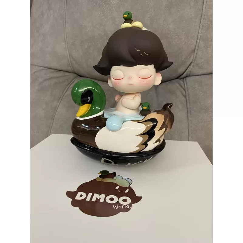 DIMOO Graffiti Duck Limited Figur Grün