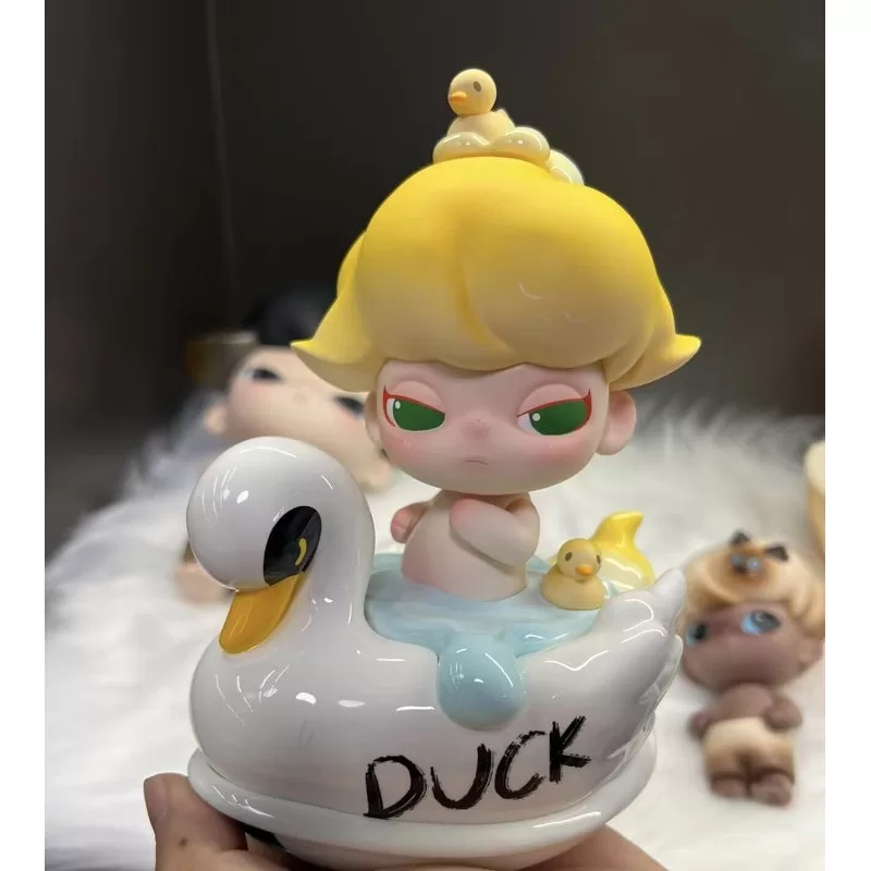 DIMOO Graffiti Duck Limited Figur Weiß