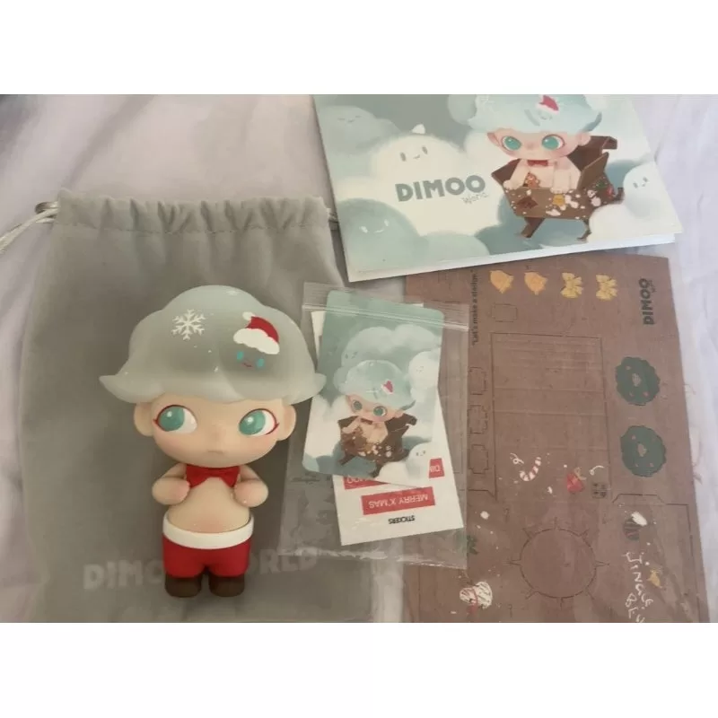 DIMOO Kartonschlitten Limitierte Figur