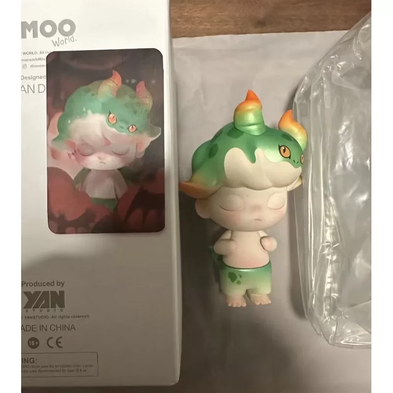 DIMOO Little Green Dragon Limited Figur