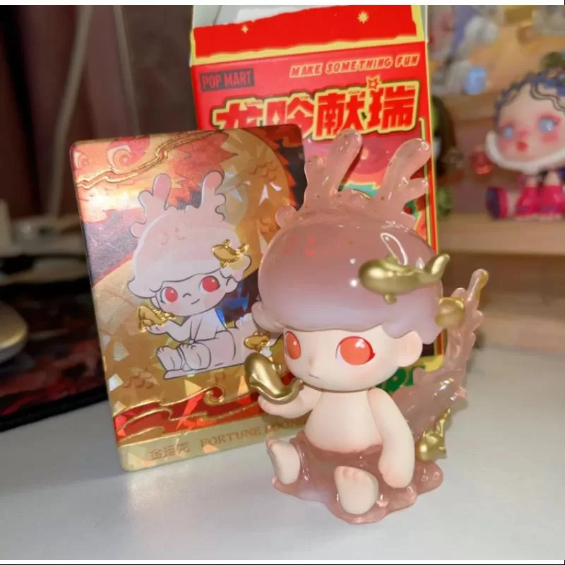 DIMOO Pop Mart Loong präsentiert die Treasure-Serie DIMOO FORTUNE LOONG
