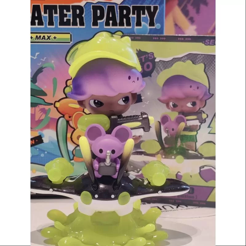 DIMOO Pop Mart PopCar Wasserparty-Serie, geheimes DIMOO (1/96)