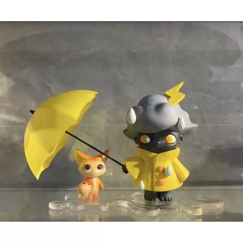DIMOO Regenszene Limitierte Figur