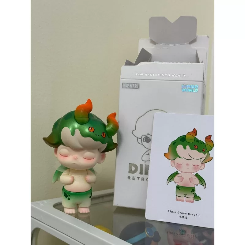 DIMOO Retro-Serie Kleiner grüner Drache