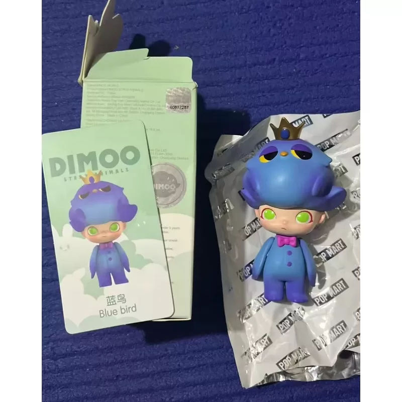 DIMOO Stray Animals Serie Blauer Vogel
