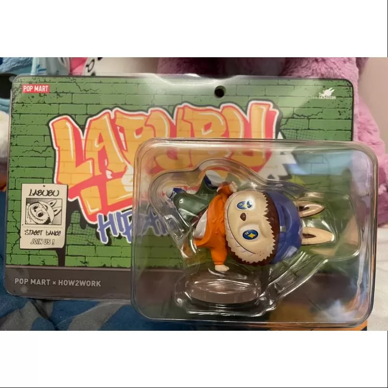 Labubu DIE MONSTER HIP HOP GIRL FIGUR LIMITED