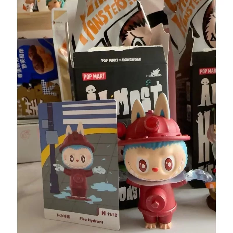 Labubu Die Monster Fast Hidden Serie Feuerhydrant