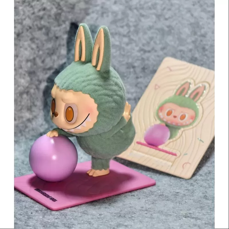 Labubu Die Monster Lazy Yoga Serie Zone Out