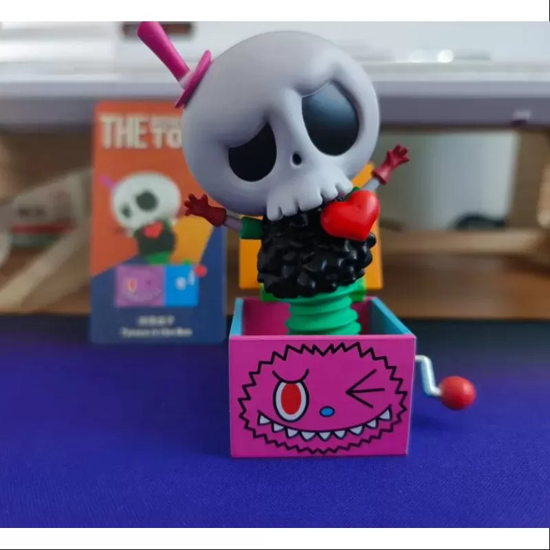 Labubu Die Monster-Spielzeugserie Tycoco in der Box