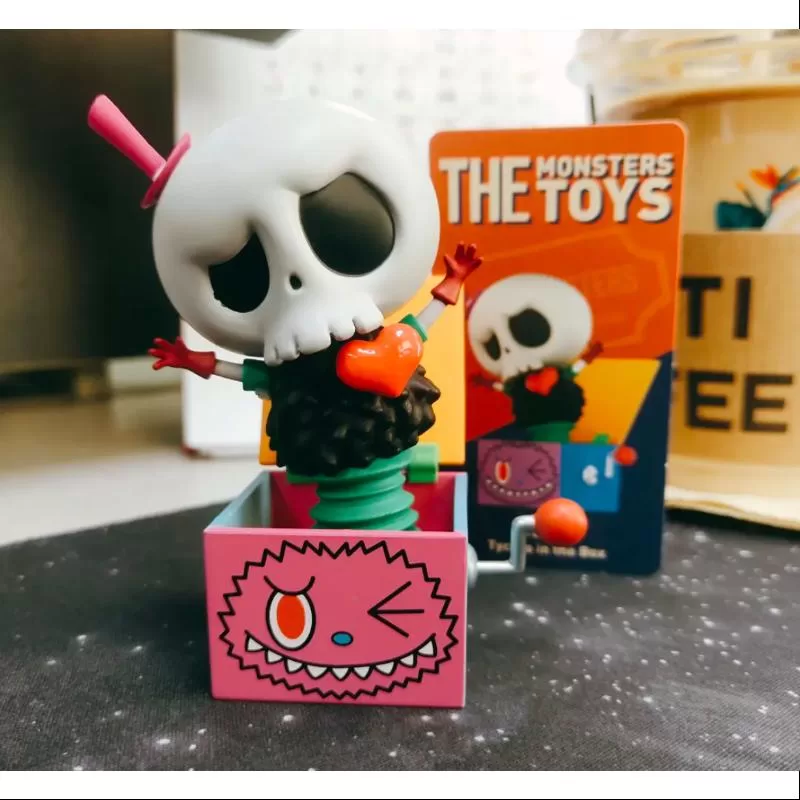 Labubu Die Monster-Spielzeugserie Tycoco in der Box