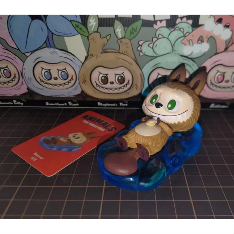 Labubu Die Monster-Tier-Serie Secret Beaver