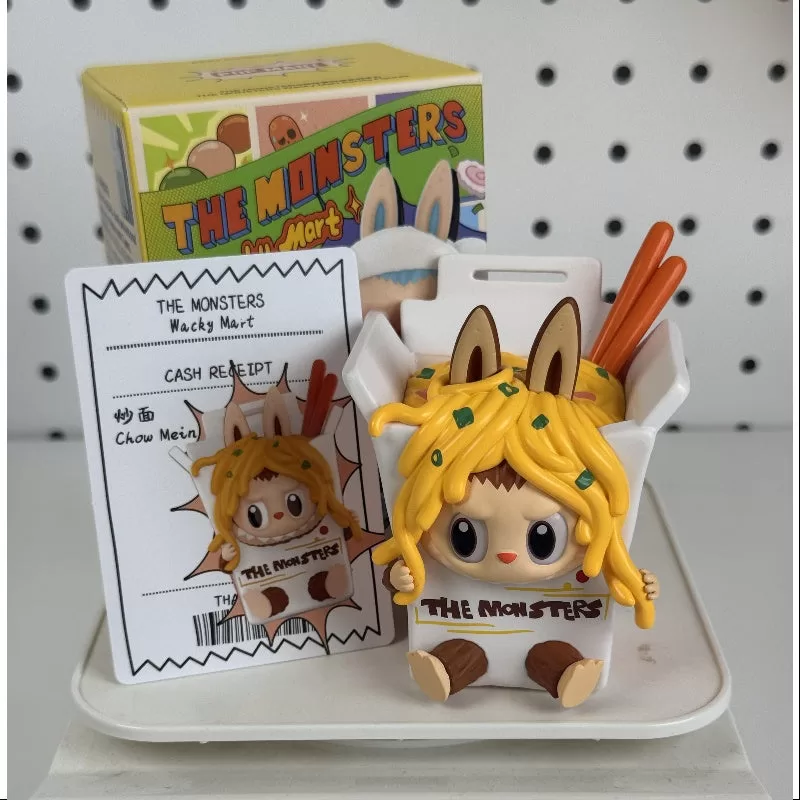 Labubu Die Monster Wacky Mart Serie Chow Mein