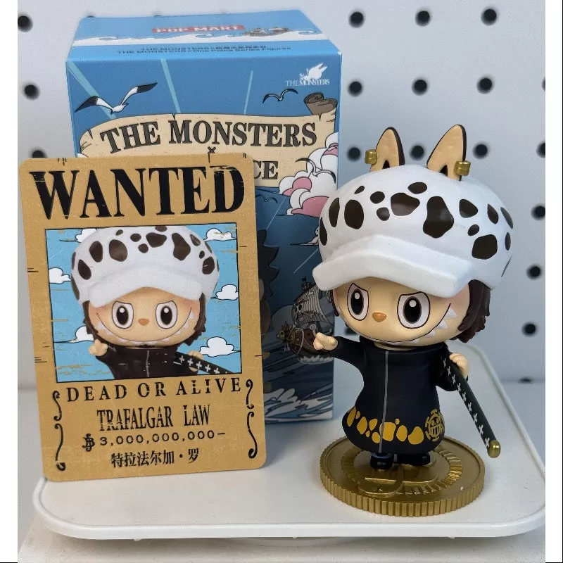 Labubu Die Monster X One Piece Serie TRAFALGAR LAW