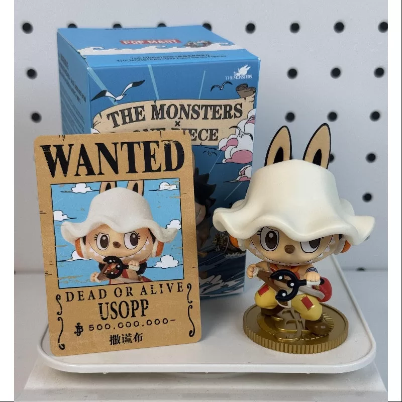 Labubu Die Monster X One Piece Serie USOPP