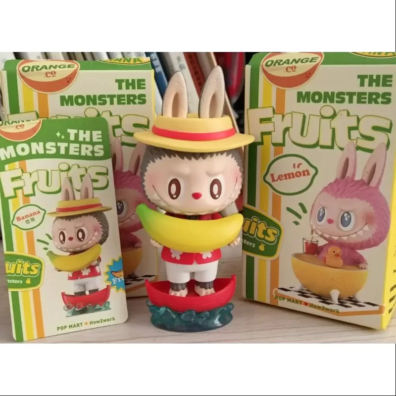 Labubu Die Monsters Fruits Serie Banane Labubu Die Monsters Fruits Serie Banane