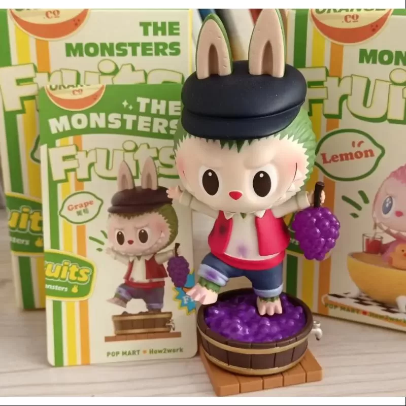 Labubu Die Monsters Fruits Serie Traube