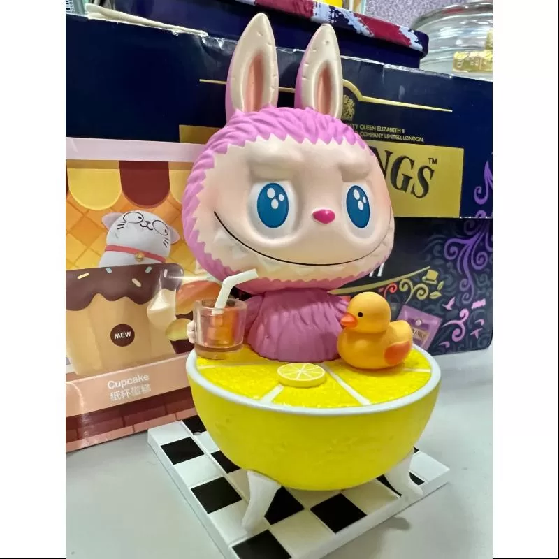 Labubu Die Monsters Fruits Serie Zitrone