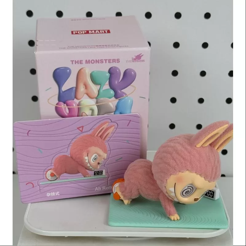 Labubu The Monsters Lazy Yoga Series Bauchroller