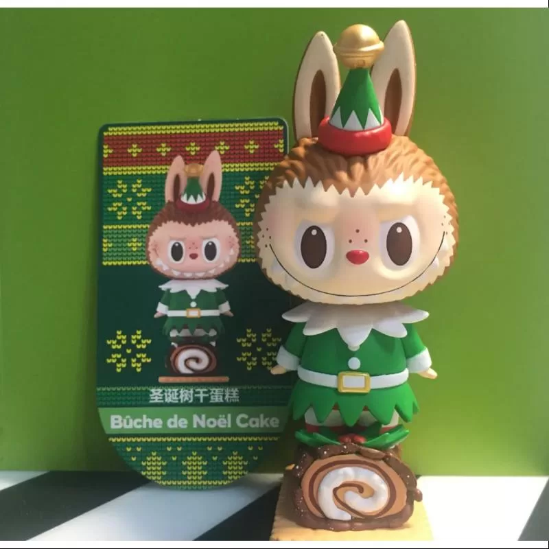 Labubu The Monsters Let’s Christmas-Serie Bûche de Noël-Kuchen