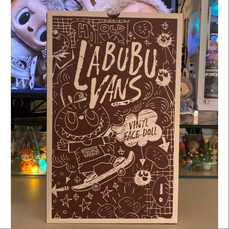 Labubu The Monsters VANS Vinyl-Plüschpuppe, limitierte Auflage Labubu The Monsters VANS Vinyl-Plüschpuppe, limitierte Auflage
