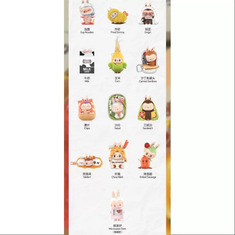 Labubu The Monsters Wacky Mart Serie Ganzes Set Brandneu mit Kunststoff Labubu The Monsters Wacky Mart Serie Ganzes Set Brandneu mit Kunststoff