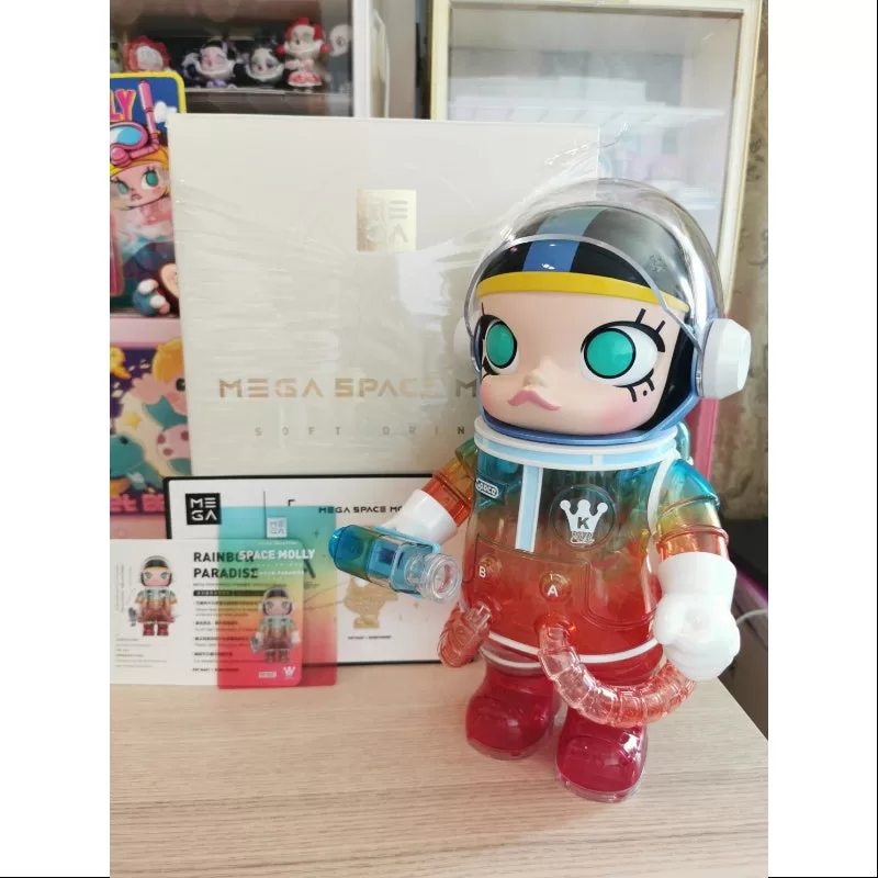 MEGA SPACE MOLLY 400% Softdrinks Serie Secret Rainbow Paradise 2022 LIMITIERT