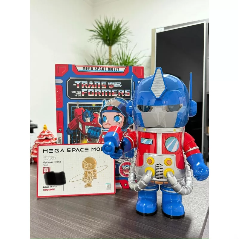 MEGA SPACE MOLLY 400 % Transformers Optimus Prime 2025 Limitierte Auflage