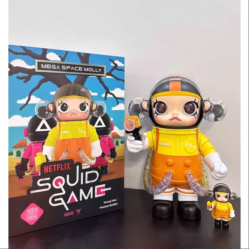 MEGA SPACE MOLLY 400%+100% Squid Game Gelb 2024 Limitiert