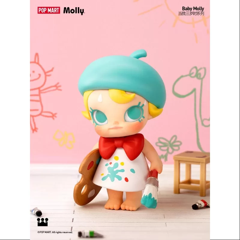 MOLLY Baby Molly Als ich drei war Serie Ganzes Set geöffnet