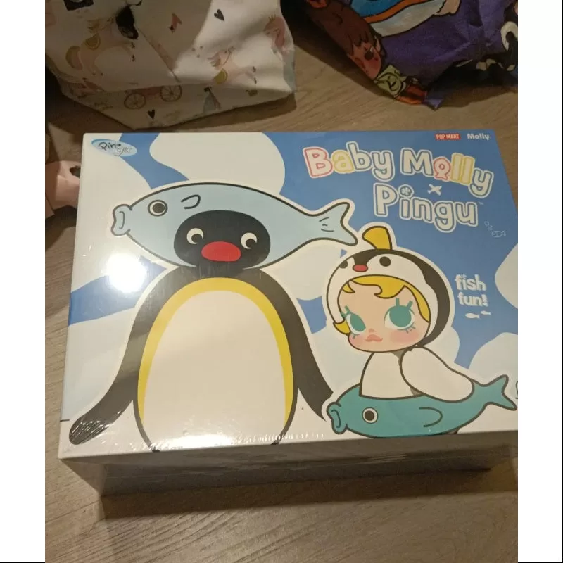 MOLLY Baby Molly x Pingu Fish Fun Figur 2024 LIMITIERT