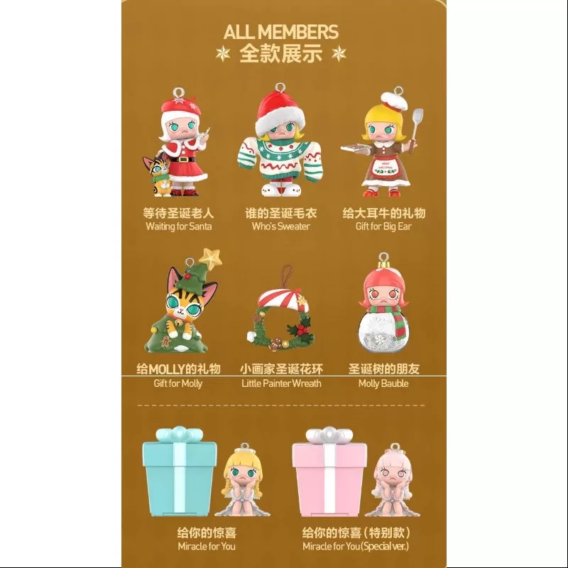 MOLLY Castle Christmas Miracle Box Serie Ganzes Set Brandneu mit Kunststoff