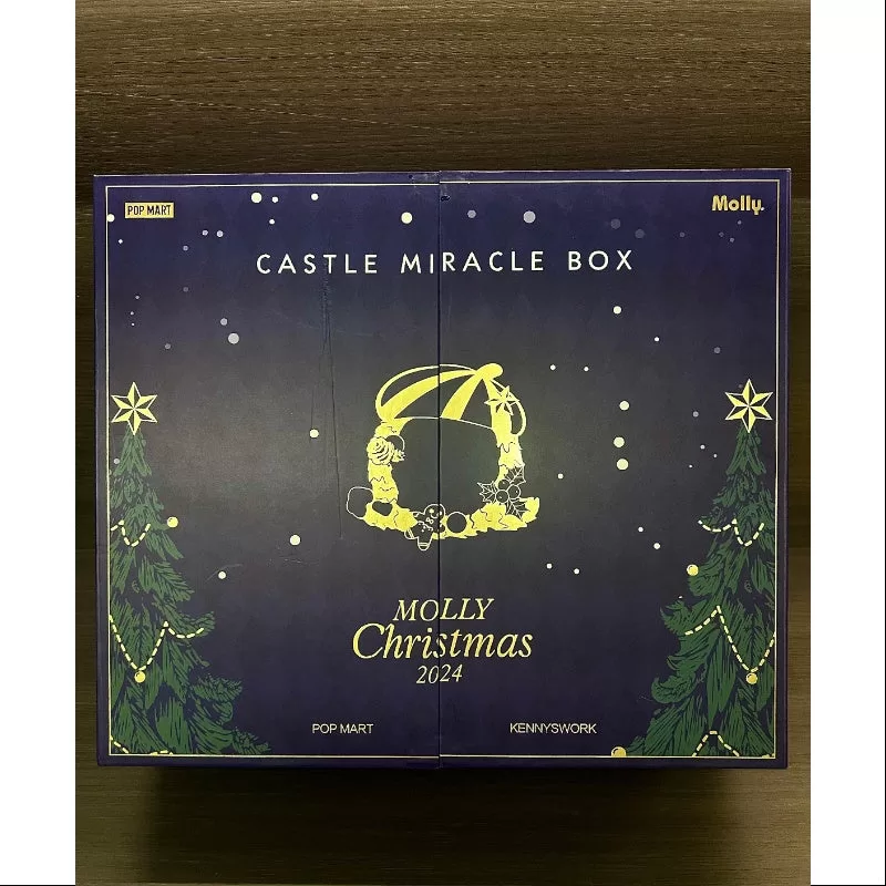 MOLLY Castle Christmas Miracle Box Serie Ganzes Set geöffnet MOLLY Castle Christmas Miracle Box Serie Ganzes Set geöffnet