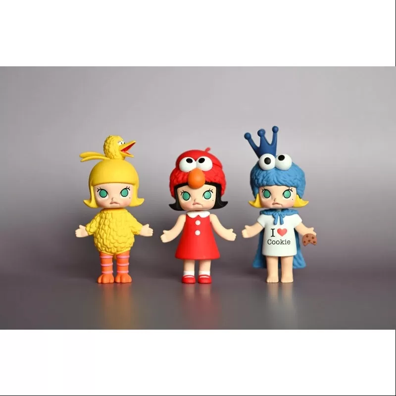 MOLLY Elmo u0026 Krümelmonster u0026 Bibo (3 STK) Figur 2020 Limitierte Auflage