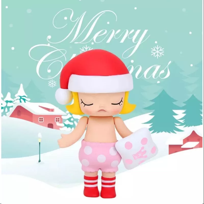 MOLLY Frohe Weihnachten 2017 Serie Schlafendes Baby-Rot