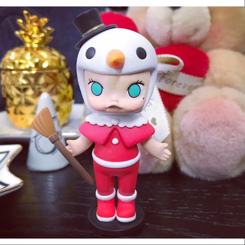 MOLLY Frohe Weihnachten 2017 Serie Schneemann-Rot