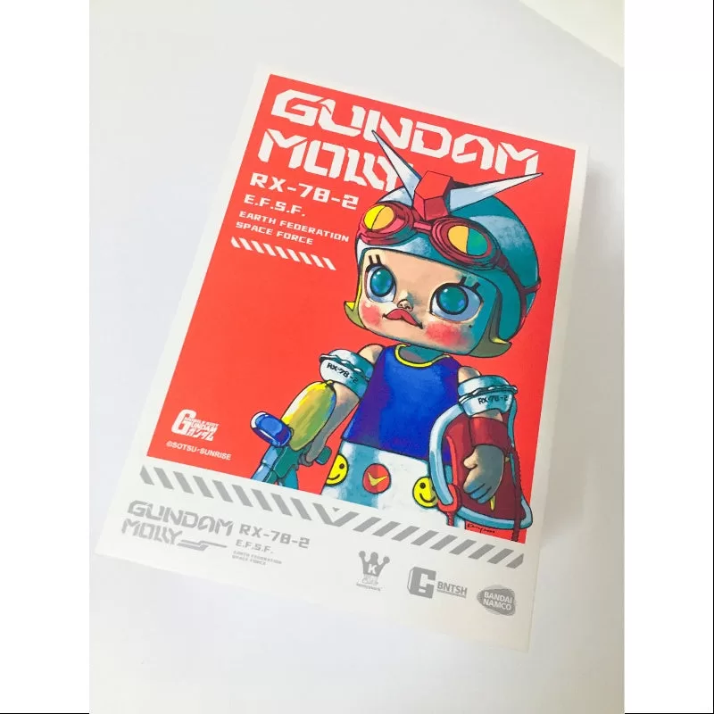 MOLLY Gundam RX-78-2 Special Ver.2020 Limitierte Auflage MOLLY Gundam RX-78-2 Special Ver.2020 Limitierte Auflage