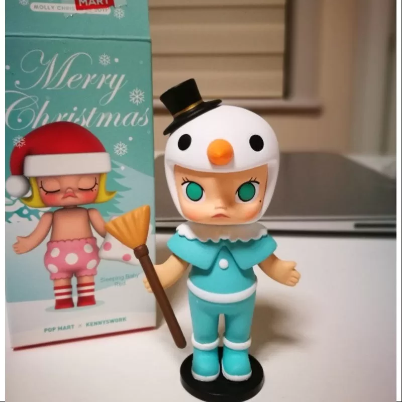 MOLLY Merry Christmas 2017 Serie Schneemann-Blau