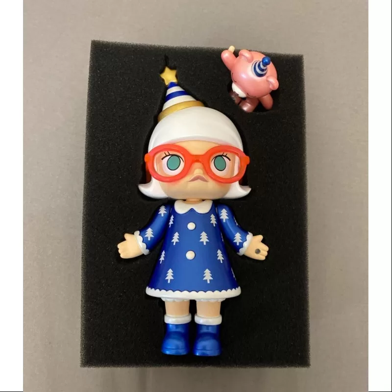 MOLLY Merry Christmas Blau Groß 2017 Limitierte Auflage