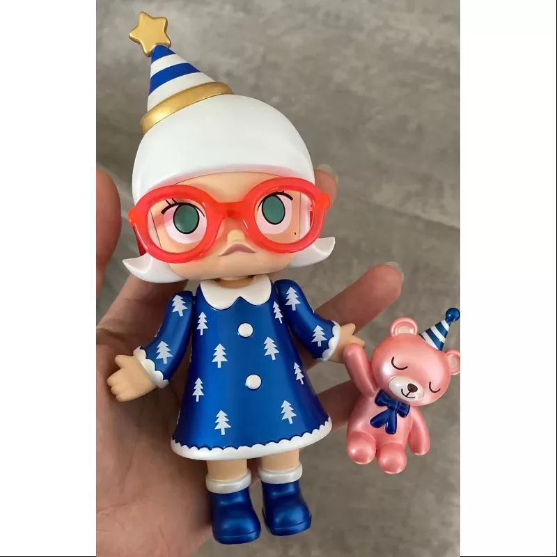 MOLLY Merry Christmas Blau Groß 2017 Limitierte Auflage