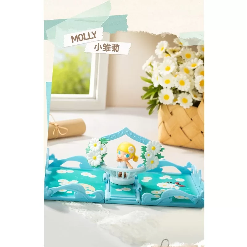MOLLY Pop Mart Geschenk für Sie Grußkartenserie MOLLY Daisy
