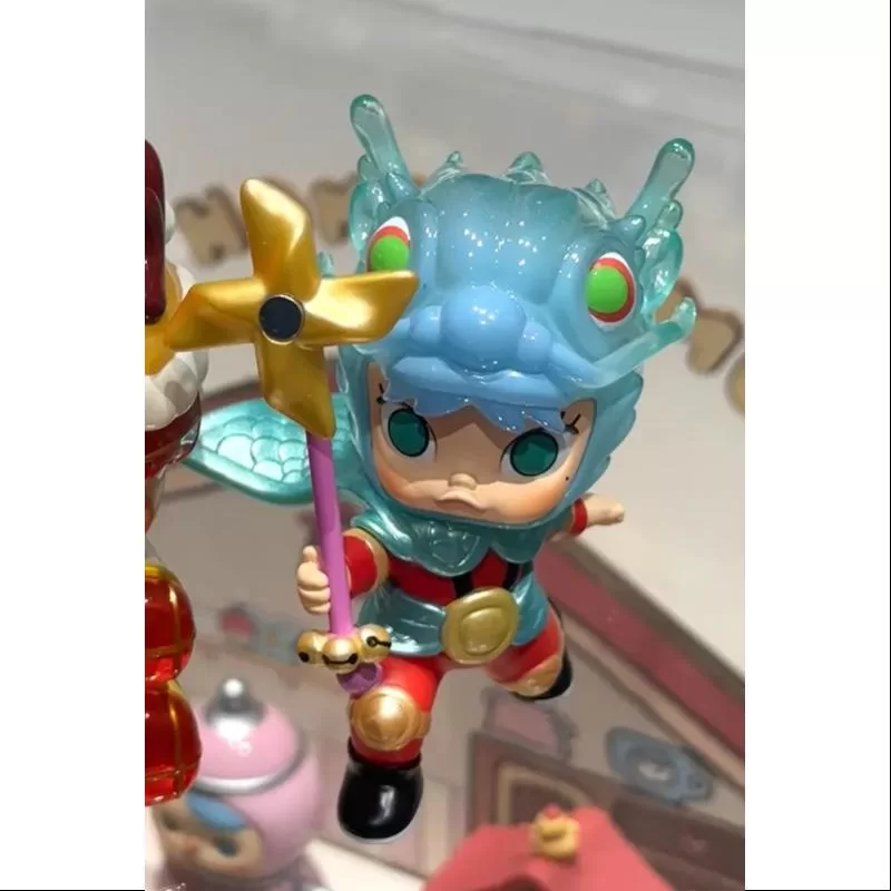 MOLLY Pop Mart Loong präsentiert die Treasure Series MOLLY DREAMING LOONG Sonderversion (1/144)