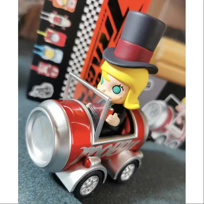 MOLLY Pop Mart PopCar Super Track Serie MOLLY BUBBLE ENGINE
