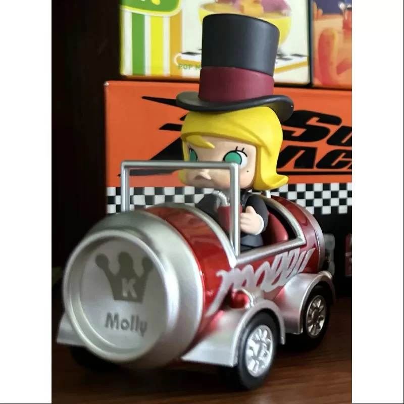MOLLY Pop Mart PopCar Super Track Serie MOLLY BUBBLE ENGINE