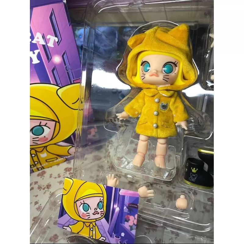 Molly Gelbe Katze Actionfigur
