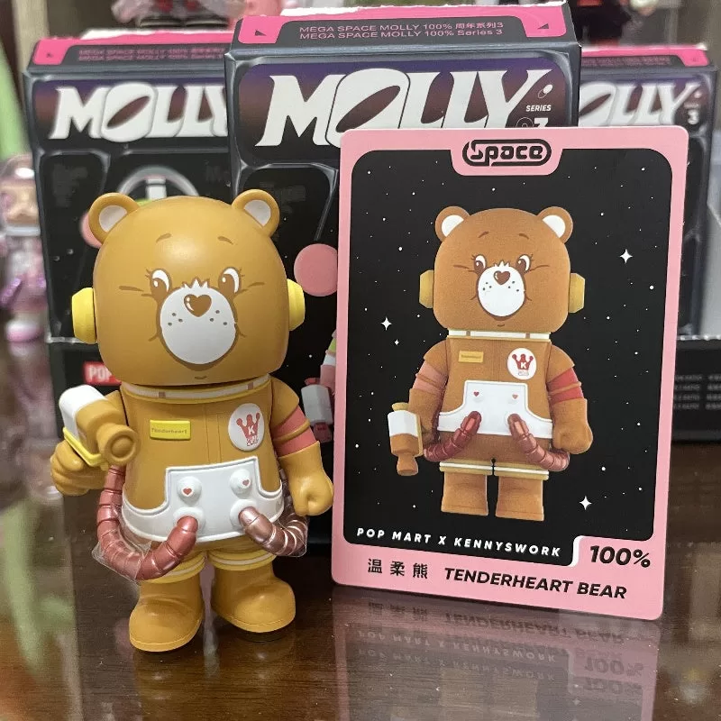 SPACE MOLLY MEGA 100 % Serie 3 Tenderheart Bear