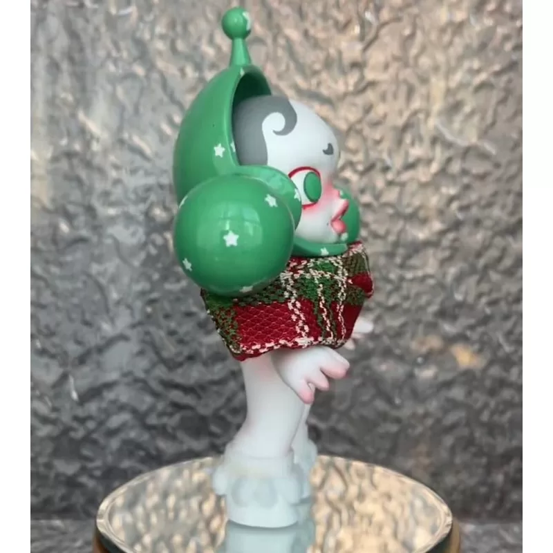 Skullpanda Green Christmas Limited Figur